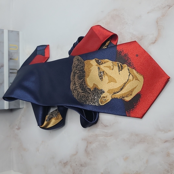 James Dean hand made silk tie - Picture 5 of 5